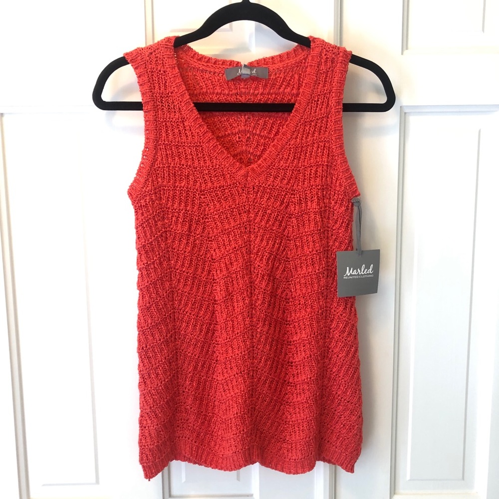NWT Marled Knit Tank  ( S )